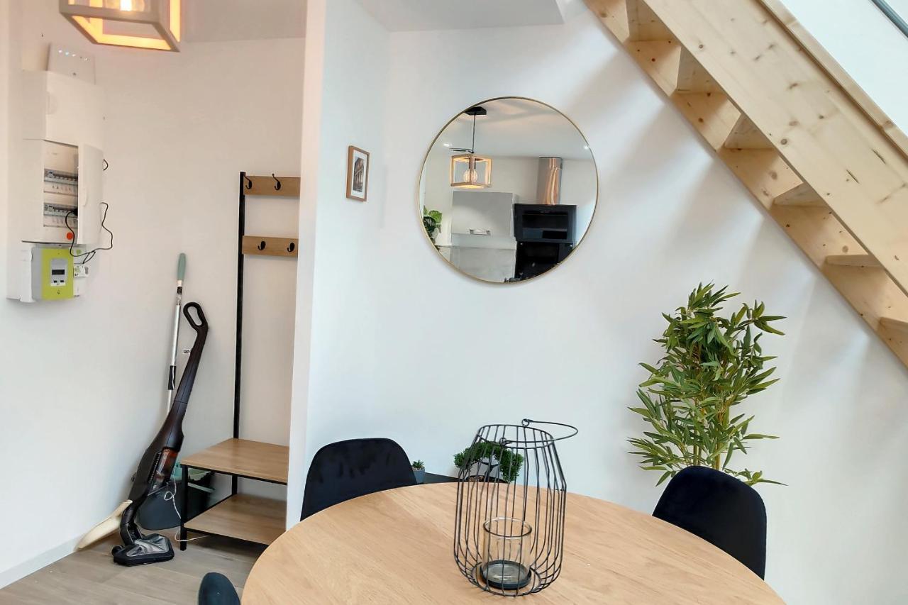 Sublime Appart Renove Duplex Centre Ville 4Pers Wifi Saint-Quentin  Ngoại thất bức ảnh