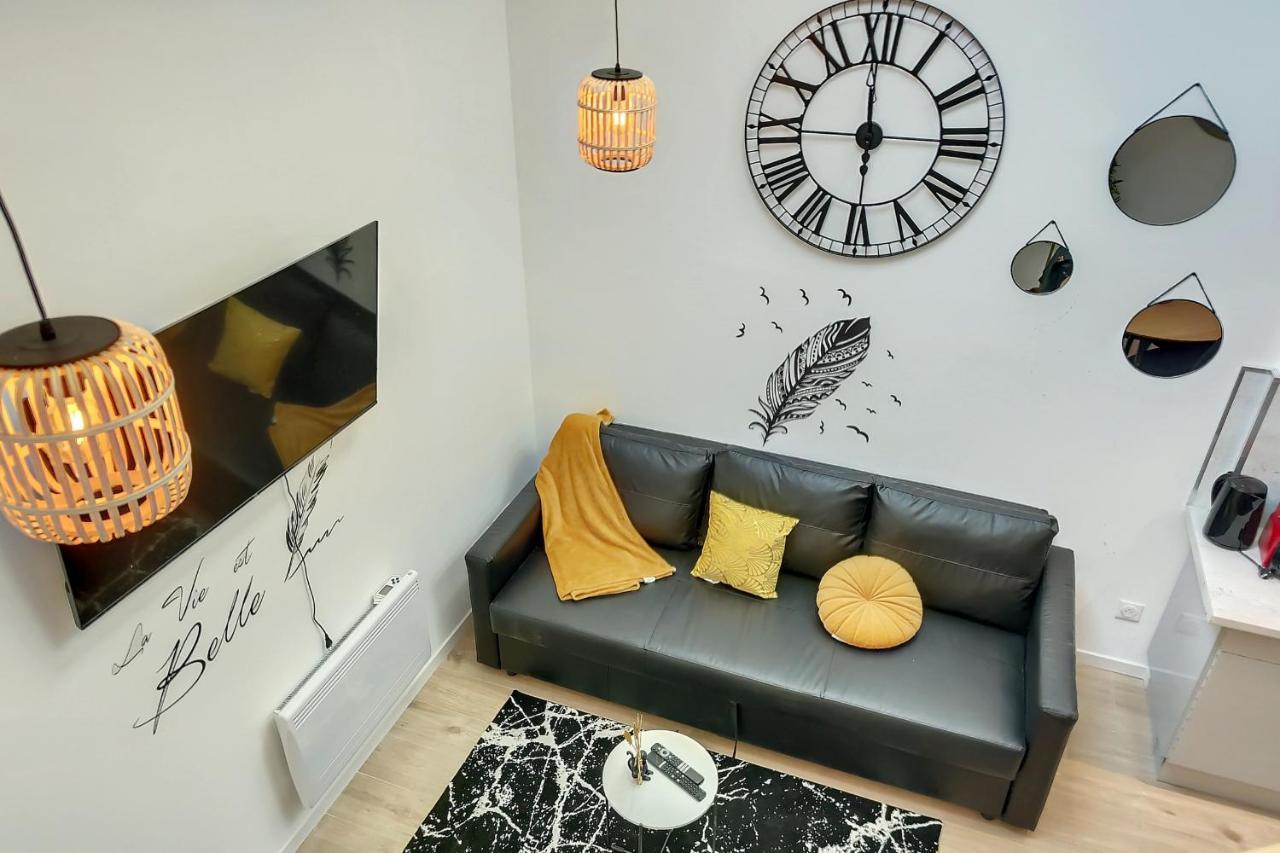 Sublime Appart Renove Duplex Centre Ville 4Pers Wifi Saint-Quentin  Ngoại thất bức ảnh